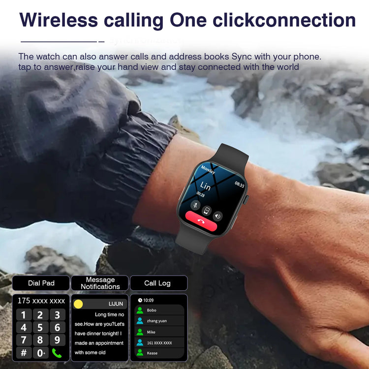 smart watch with HD display
