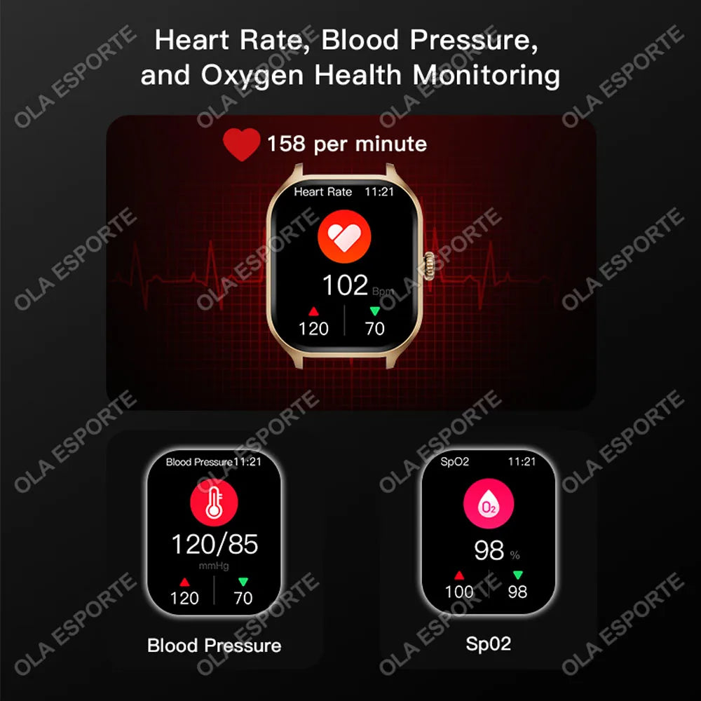 Bluetooth call smart watch for fitness