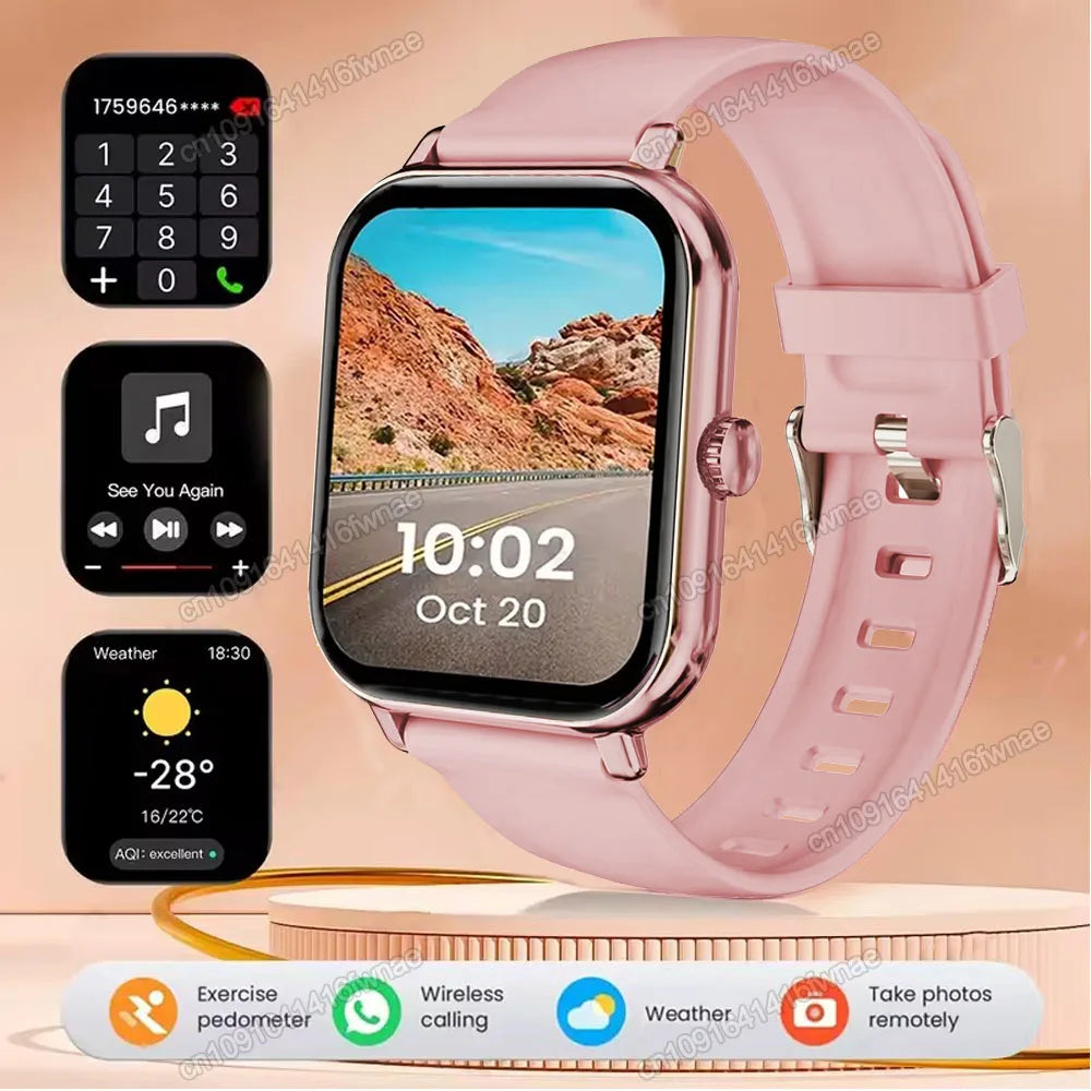 Bluetooth call smart watch for fitness