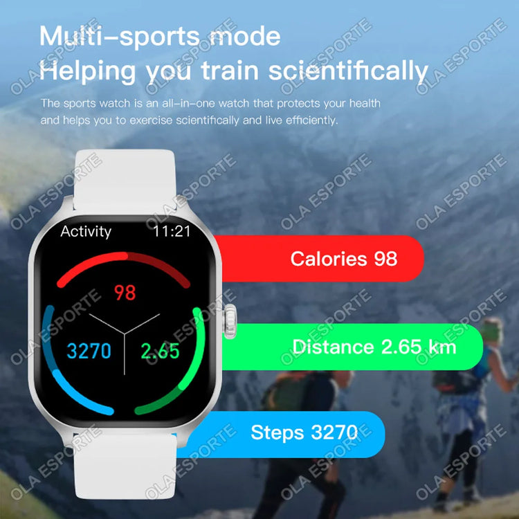 Bluetooth call smart watch for fitness