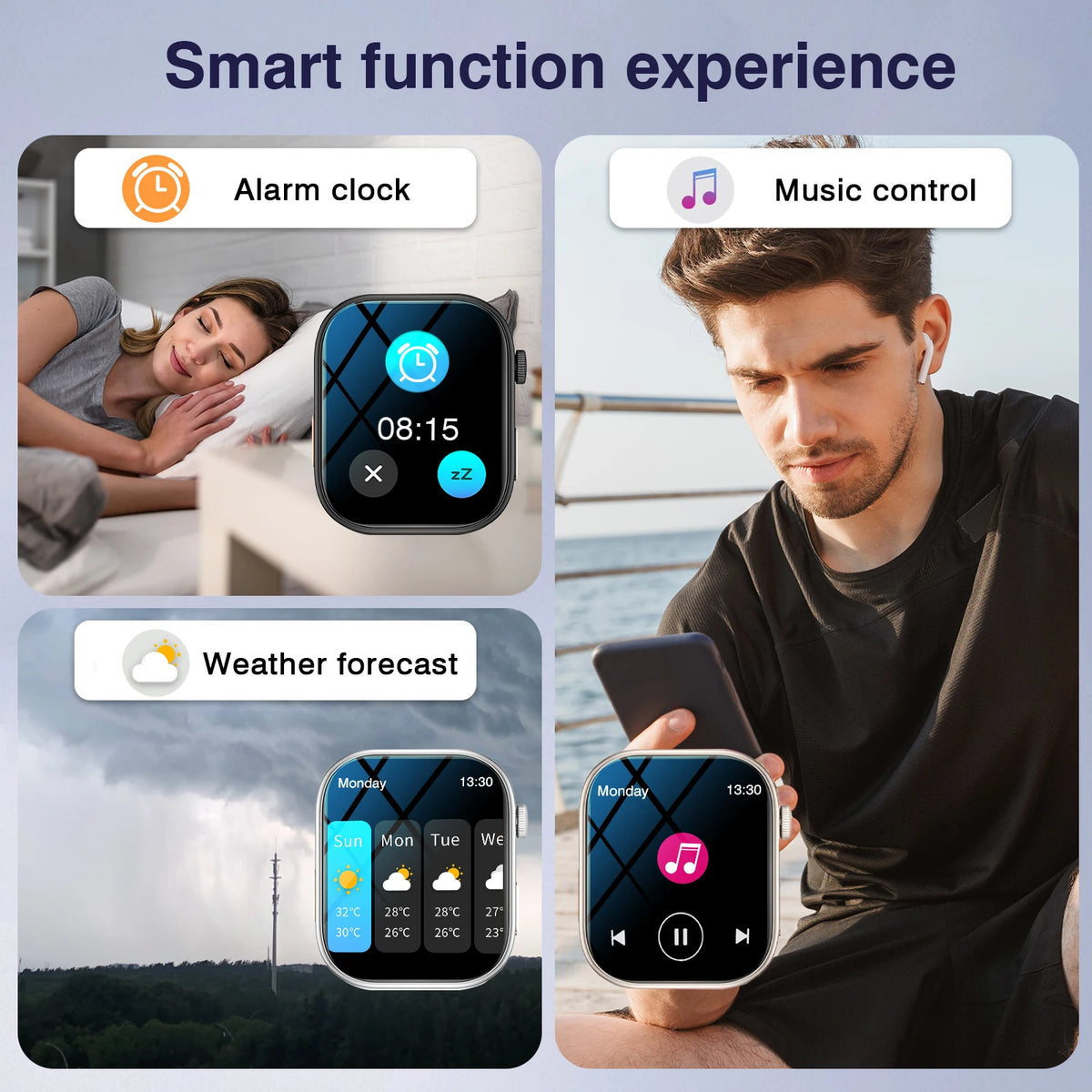 smart watch with HD display