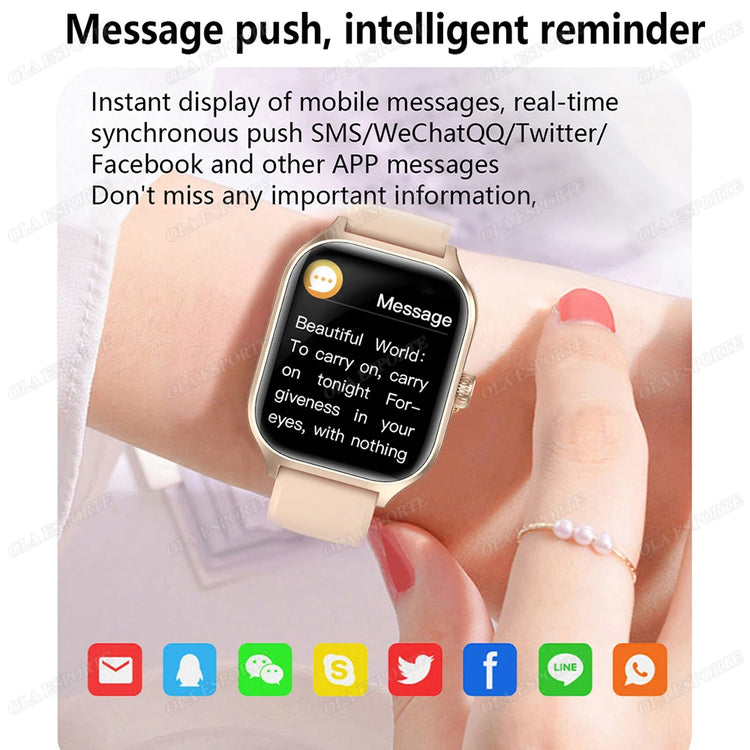 smart watch for android ios 2.01inch display