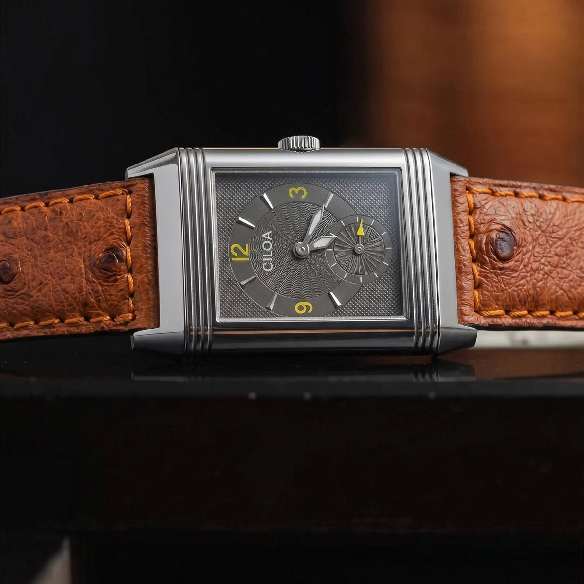 luxury waterproof chronograph watch