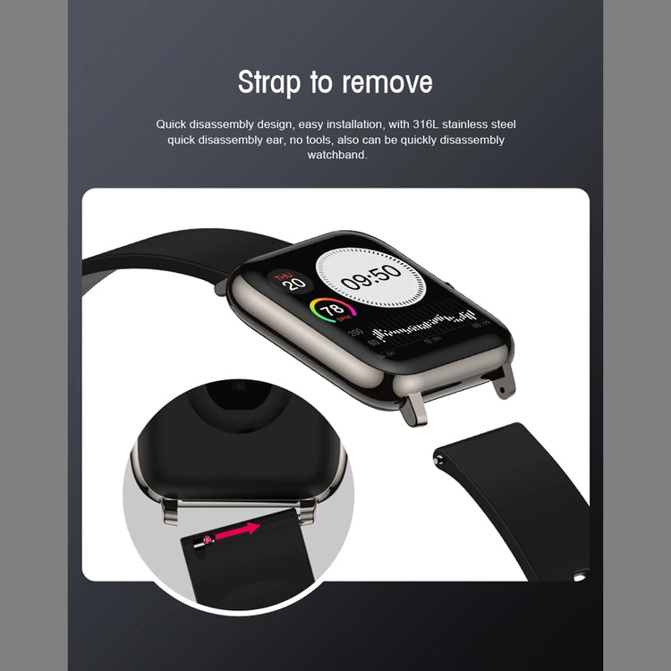 waterproof smartwatch for men and women