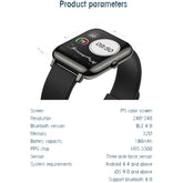 waterproof smartwatch for men and women